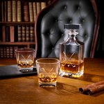 Decantador de Whisky Personalizado con Nombre e Inicial Elementos de Golf Regalo de Cumpleaños para los Amantes del Golf