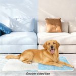 Personalisierte Multicolor niedlichen Pfote drucken Haustier Decke mit Namen Geburtstag Geschenk für Katze Hundeliebhaber