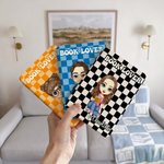 Etui Kindle Page Turner personnalisé avec nom et texte Cadeau d'anniversaire pour lecteur amoureux des livres