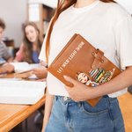 Copertina del taccuino personalizzata con nome e personaggio animato, ideale per schizzi e appunti - Regalo di compleanno per famiglia