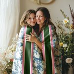 Personalisierte Floral Chinoiserie weiche Decke mit Monogramm Home Decor Geburtstagsgeschenk für Frauen