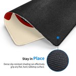 Tappetino per mouse antiscivolo personalizzato con 1-35 nomi Forniture per l'ufficio Back to School Regalo di apprezzamento per l'insegnante