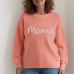 Personalised Soft Knitted Jumper with Name Christmas New Year Gift for Family Friends