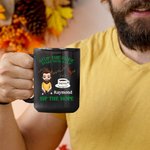 Personalizada Tendencias de Valores Cartoon Character 11 oz 15 oz Taza de café de cerámica con nombre Cumpleaños Aniversario Regalo para Hombres Inversores de Valores