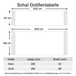 Personalisierter Schal im Retro-Design mit Namen Floraler Initiale Jahrestag Geburtstag Valentinstag Winter Geschenk für Damen