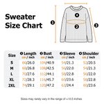 Personalisierte weiche gestrickte Pullover mit Namen Weihnachten Neujahr Geschenk für Familie Freunde