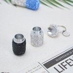 Porte-clés de pilules à double couche avec initiale pour le voyage Cadeau d'anniversaire pour les femmes qui prennent des médicaments