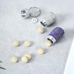 Porte-clés de pilules à double couche avec initiale pour le voyage Cadeau d'anniversaire pour les femmes qui prennent des médicaments