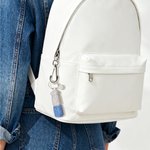 Porte-clés de pilules à double couche avec initiale pour le voyage Cadeau d'anniversaire pour les femmes qui prennent des médicaments
