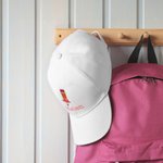 Personalized Multicolor Book Pencil Apple Trucker Hat Baseball Cap with Embroidered Name Back to School Birthday Gift for Kids Toddlers