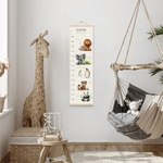 Tableau de croissance personnalisé pour enfants avec nom Décoration de chambre Cadeau d'anniversaire pour bébé enfant