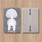 Porte laisse pour chien imprimé en 3D avec nom Décoration murale Anniversaire Pendaison de crémaillère Cadeau pour propriétaire de chien amoureux