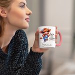 Personalized Cute Highland Cow Ceramic Coffee Mug with Name Daily Use Birthday Gift for Girls Women