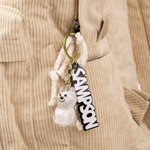 Llavero personalizado en forma de perro para guardar el pelo de su mascota con su nombre Regalo conmemorativo para los dueños de perros en caso de pérdida de su mascota