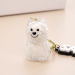 Llavero personalizado en forma de perro para guardar el pelo de su mascota con su nombre Regalo conmemorativo para los dueños de perros en caso de pérdida de su mascota