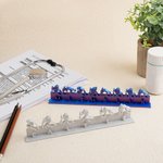Personalised Multicolor British Sign Language 3D Printed Desk Name Plate Birthday Appreciation Gift for BSL Interpreter Teacher Deaf People