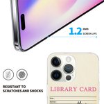 Personalised Cartoon Reading Character Phone Case for iPhone with Name and Text Birthday Christmas Gift for Bookworms Women