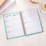 Personalized Funny Clock 2026 Planner A5 Calendar Planner Notebook with Name and Text Birthday Gift for Family Friends