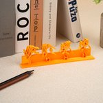 Personalised Multicolor British Sign Language 3D Printed Desk Name Plate Birthday Appreciation Gift for BSL Interpreter Teacher Deaf People