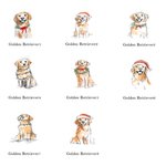 Personalized Watercolor Hand-Drawn Style Dog Christmas Tree Ornament with Name Tree Decor First Christmas Gift for Dog Lover Owner