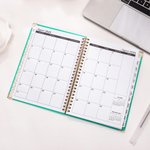 Personalized Funny Clock 2026 Planner A5 Calendar Planner Notebook with Name and Text Birthday Gift for Family Friends