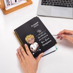 Personalized I Love You Cartoon Boy Girl Name 2026 Planner Spiral A5 Notebook with Weekly Monthly Planner Pages Birthday New Year Gift for Kids