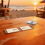 Personalized Portable Engraved Text PU Leather Cribbage Board with Playing Cards and Elastic Rope Travel Outdoor Game Birthday Gift for Family Friends