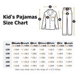 Henkilökohtainen 1-5 Pet Valokuvat Monivärinen pehmeä pitkähihainen pyjama Matching Set nimet syntymäpäivä joululahja lapsille perheelle