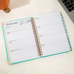 Agenda 2026 personalizzato A5 con nome e personaggio animato, pagine settimanali e mensili - Regalo di compleanno per amici e famiglia