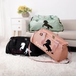 Borsone impermeabile personalizzato per equitazione con nome Regalo sportivo di viaggio equestre di grande capacità per gli amanti dei cavalli