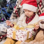 Personalized Christmas Theme Cute Santa Claus Wrapping Paper with Name Holiday Decor Christmas Gift for Family Friends