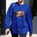Personlig Ocean Eyes Multicolor T-shirt Sweatshirt Hoodie med text och foto Jul Födelsedag Jubileum Present till familj Vänner