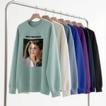 Sweat-shirt Personnalisé avec Texte et Photo Cadeau d'Anniversaire et de Noël pour Enfant Famille