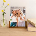 Personalisierte Dynamic Grating Lenticular Fotorahmen Weihnachten Geburtstag Memorial Geschenk für Familie Freunde