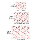 Personalized Christmas Theme Cute Santa Claus Wrapping Paper with Name Holiday Decor Christmas Gift for Family Friends