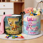 Cestino portabiancheria impermeabile personalizzato con nome Regalo di compleanno per bambini per ragazzi e ragazze