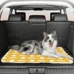 Personalized Multicolor Cute Star Pet Mat with Name Outdoor Activity Indoor Rest Birthday Gift for Pet Owners Lovers