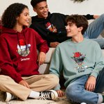 Personalized Christmas Hat Sports Ball Multicolour Adult T-shirt Sweatshirt Hoodie with Name Christmas Team Day Gift for Family Friends