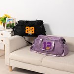 Borsa da viaggio impermeabile personalizzata con nome e numero, regalo di compleanno per gli amanti dello sport
