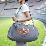 Personalizada Impermeable Disco Béisbol Coquette Lazo Gran Capacidad Bolsa de viaje Duffel con nombre Ocio Accesorios de viaje Regalo para Deporte Travel Lover