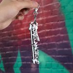 Personalized 3D Printed Multicolor Graffiti Name Keychain Birthday Gift for Friends Graffiti Lovers