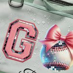Personalizada Impermeable Disco Béisbol Coquette Lazo Gran Capacidad Bolsa de viaje Duffel con nombre Ocio Accesorios de viaje Regalo para Deporte Travel Lover