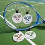 Personalisierte Multicolor Tennisschläger Design Tasche Tag Keychain mit gestickten Namen Geburtstag Club Team Geschenk für Tennisspieler Liebhaber