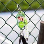 Personalized Photo to AI Character Pickleball Tennis Baseball Bag Holder Tag with Name Game Birthday Gift for Ball Sports Lovers