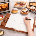 Personalizzato personaggio dei cartoni animati in pelle PU A5 Copertina del taccuino con nome Uso quotidiano Compleanno Regalo di Natale per l'amante della cucina Chef