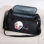 Sac de sport avec compartiment à chaussures et bandoulière Cadeau d'anniversaire pour les femmes aimant le volley-ball