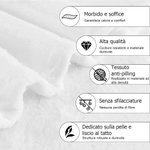 Tutti i miei cari vicini con un abbraccio - Coperta morbida personalizzata con nome e personaggio animato
