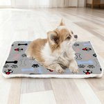 Tapis d'éveil personnalisé avec nom et prénom pour chat, chien, animal de compagnie, propriétaire, etc.