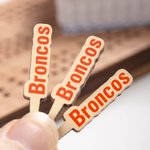 Personalised Multicolour Name Wooden Cribbage Pegs Set of 3 Board Game Accessories Birthday Gift for Cribbage Lovers