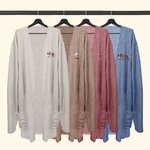 Personalisierte Strickjacke mit Gestickten Haustierfotos und Namen Alltagskleidung Geburtstagsgeschenk für Tierhalter 6